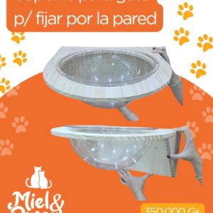 Soporte para gato para fijar por la pared