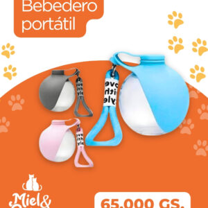 Bebedero Portátil para Mascotas