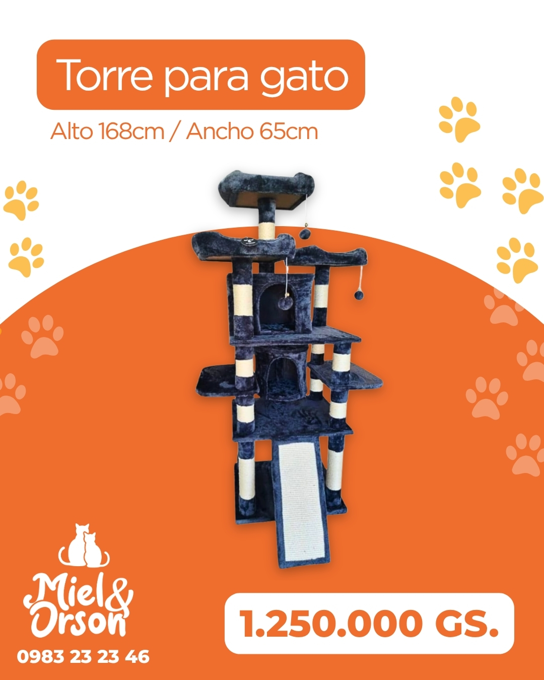 Torre para gatos