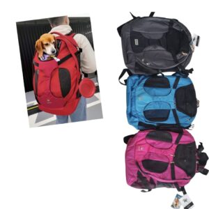 Mochila Transportadora Espaciosa con Ventilación