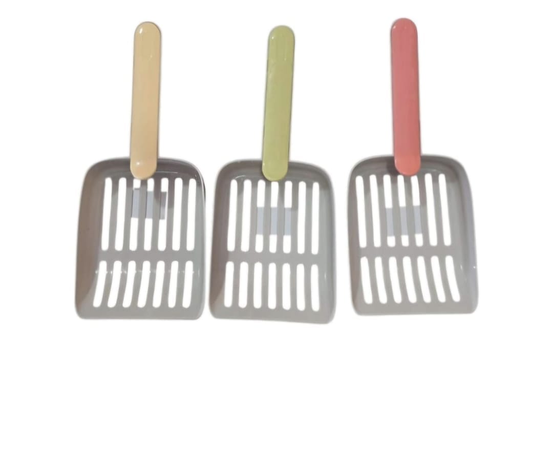 Pala Recogedora para Arenero de Gato - Mango de Colores