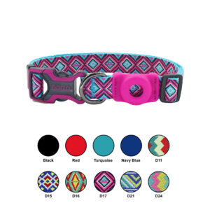 Collar para Perros con Porta AirTag | Ajustable, Resistente y Lavable