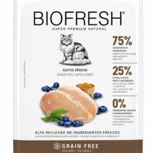 BIOFRESH SUPER PREMIUM NATURAL - GRAIN FREE - GATOS SÊNIOR