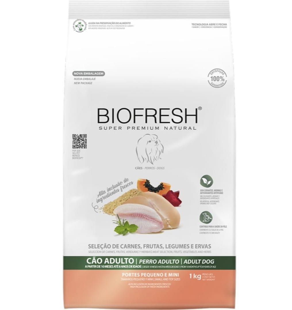 BIOFRESH ADULTO PEQUEÑO Y MINI