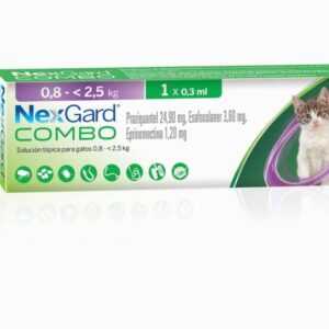 NEXGARD COMBO PARA GATOS - Hasta 2.5 kg