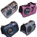 Bolso Transportador para Gatos y Perros Pequeños - Con Ventana Panorámica