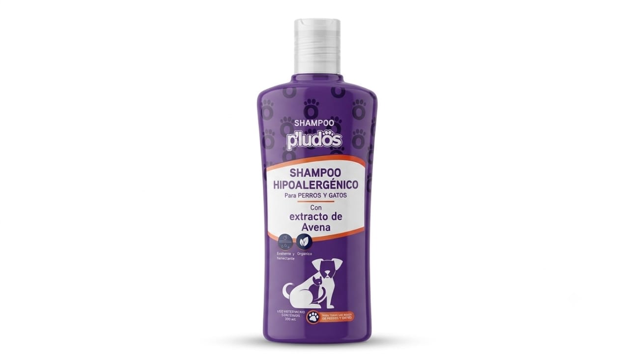 Shampoo Hipoalergénico P’LUDOS para Perros 300 ml
