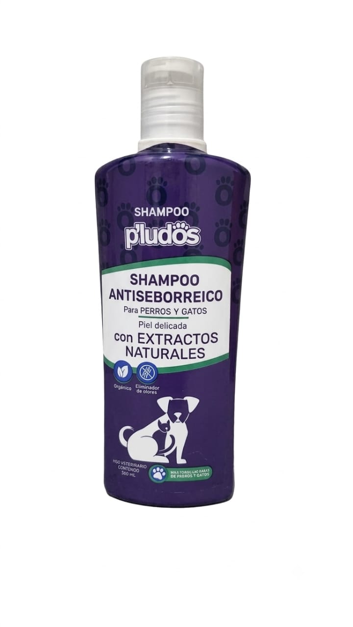 Shampoo P’LUDOS Antiseborreico para Perros y Gatos