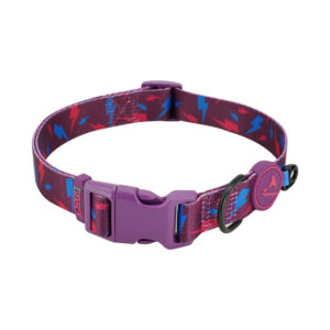 Collar Ajustable DOCO para Perros con Estampado de Rayos