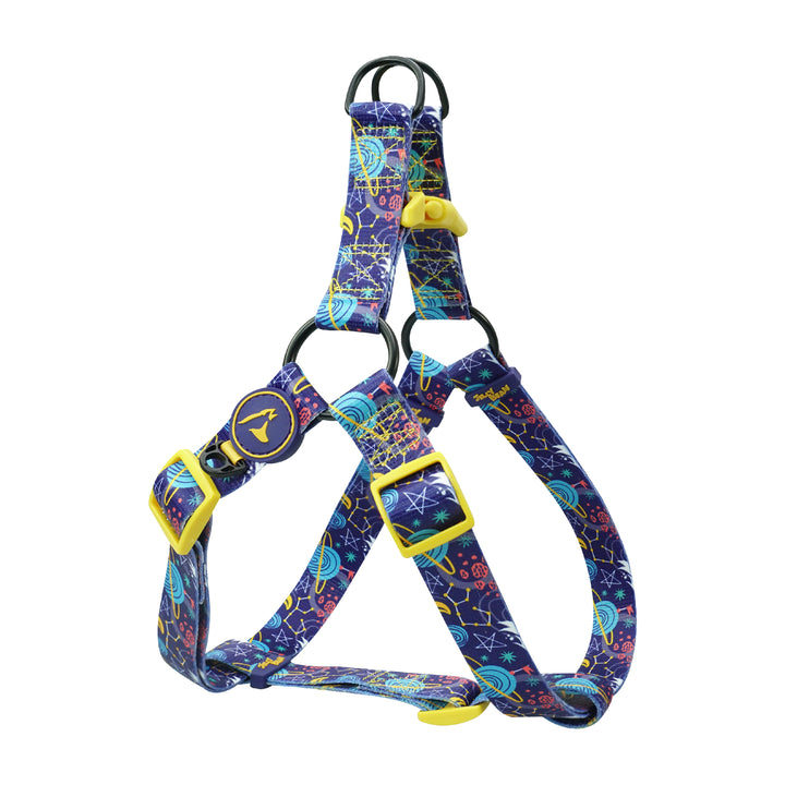 Arnés Ajustable DOCO para Perros con Estampado Espacial