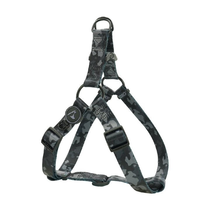 Arnés Ajustable DOCO para Perros con Estampado de Camuflaje Clásico