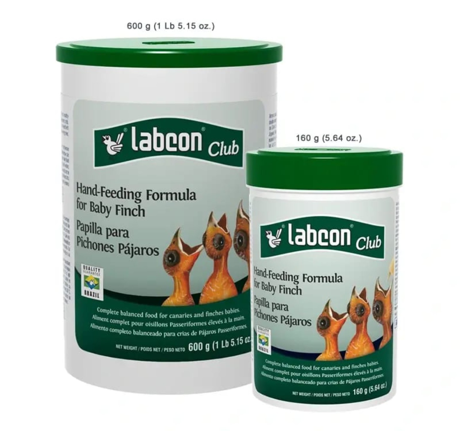 Labcon Club – Papilla para Pichones de Pájaros