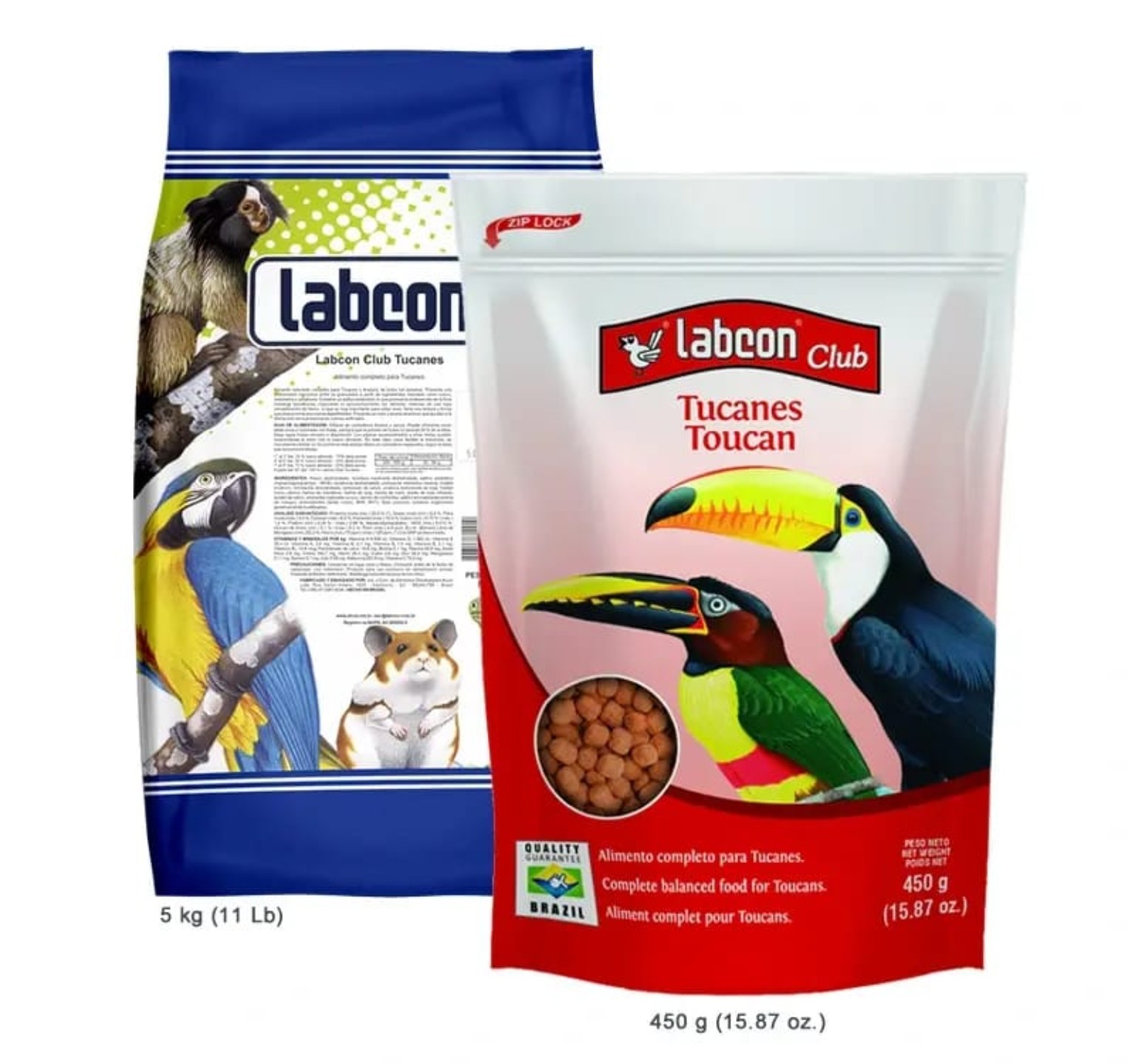 Labcon Club Tucanes – Alimento Completo para Tucanes