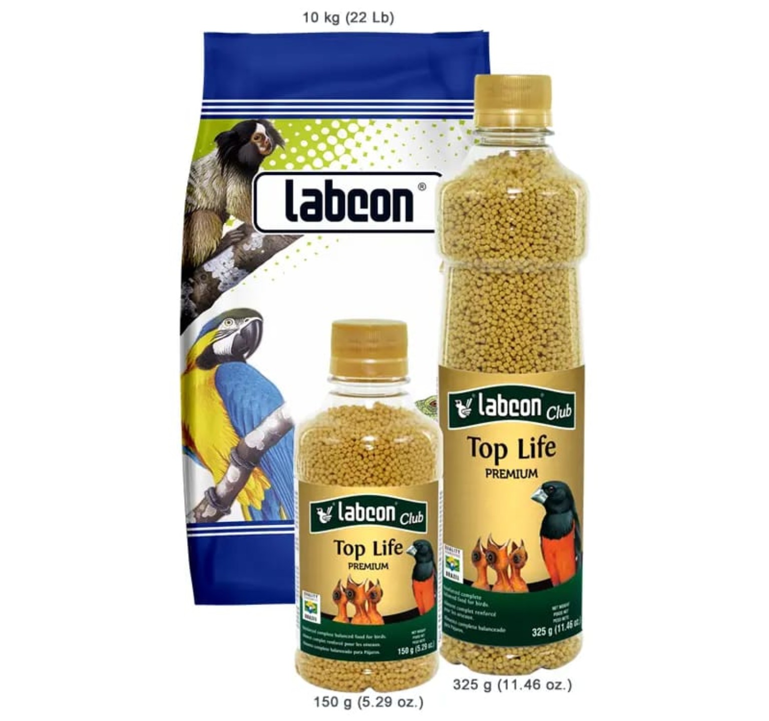 Labcon Club Top Life Premium – Alimento para Aves
