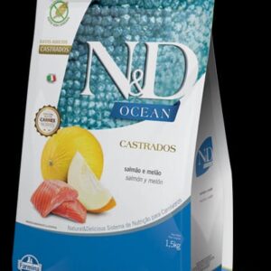 N&D Ocean Gatos Castrados con Salmón y Melón